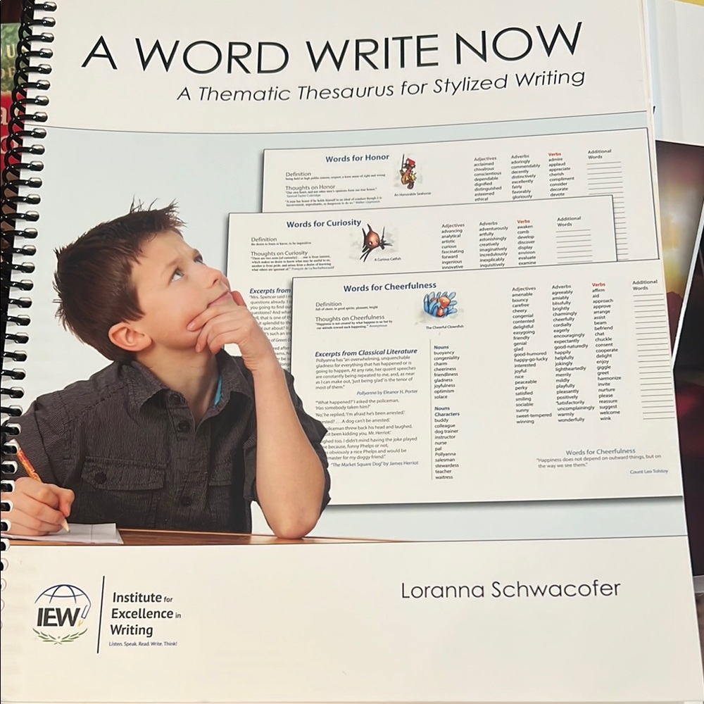 A Word Write Now Thematic Thesaurus
